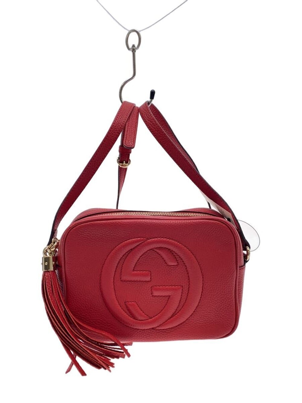 Gucci Disco Bag Soho Leather RED